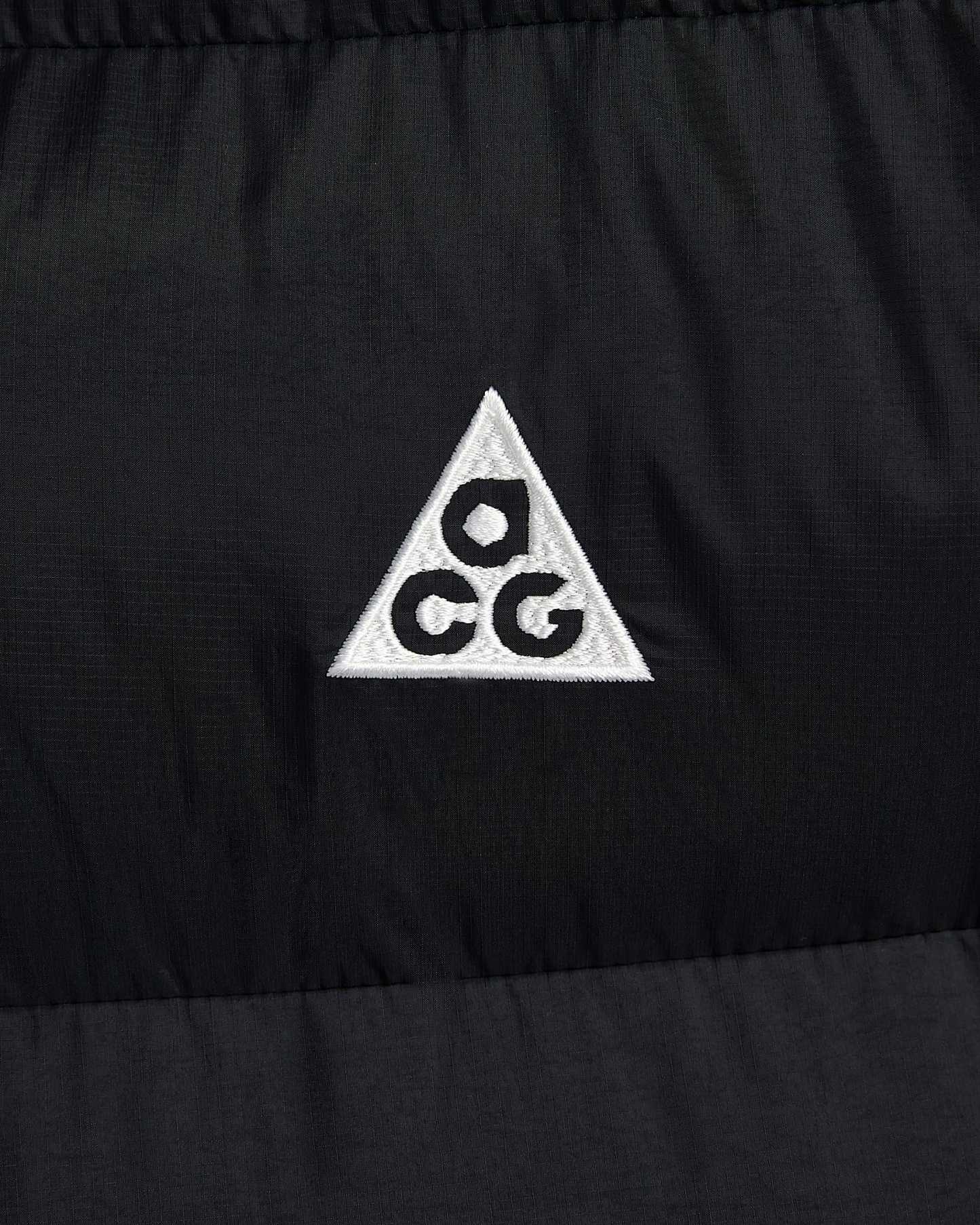 나이키 ACG '루나 레이크' PrimaLoft® 여성 써마 핏 ADV 루즈 후드 재킷 - 블랙/블랙/블랙/서밋 화이트