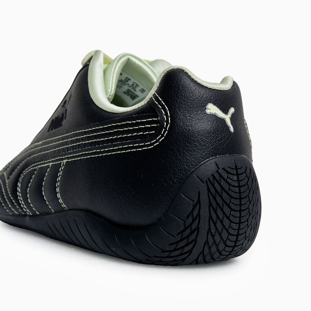 푸마 X 파워퍼프걸 스피드캣 PUMA X POWERPUFFGIRLS Speedcat - PUMA Black-PUMA Silver-Green Illusion