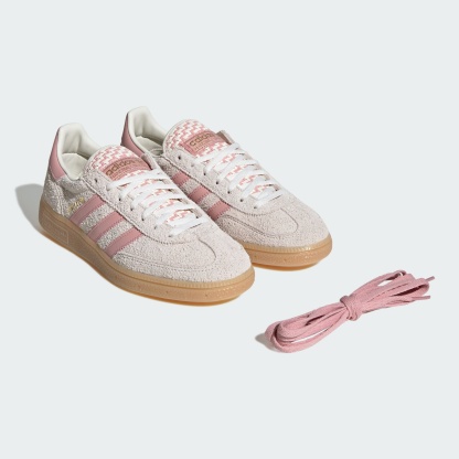 핸드볼 스페지알 - Off White / Wonder Mauve / Gold Metallic - KK0927 - Laces View