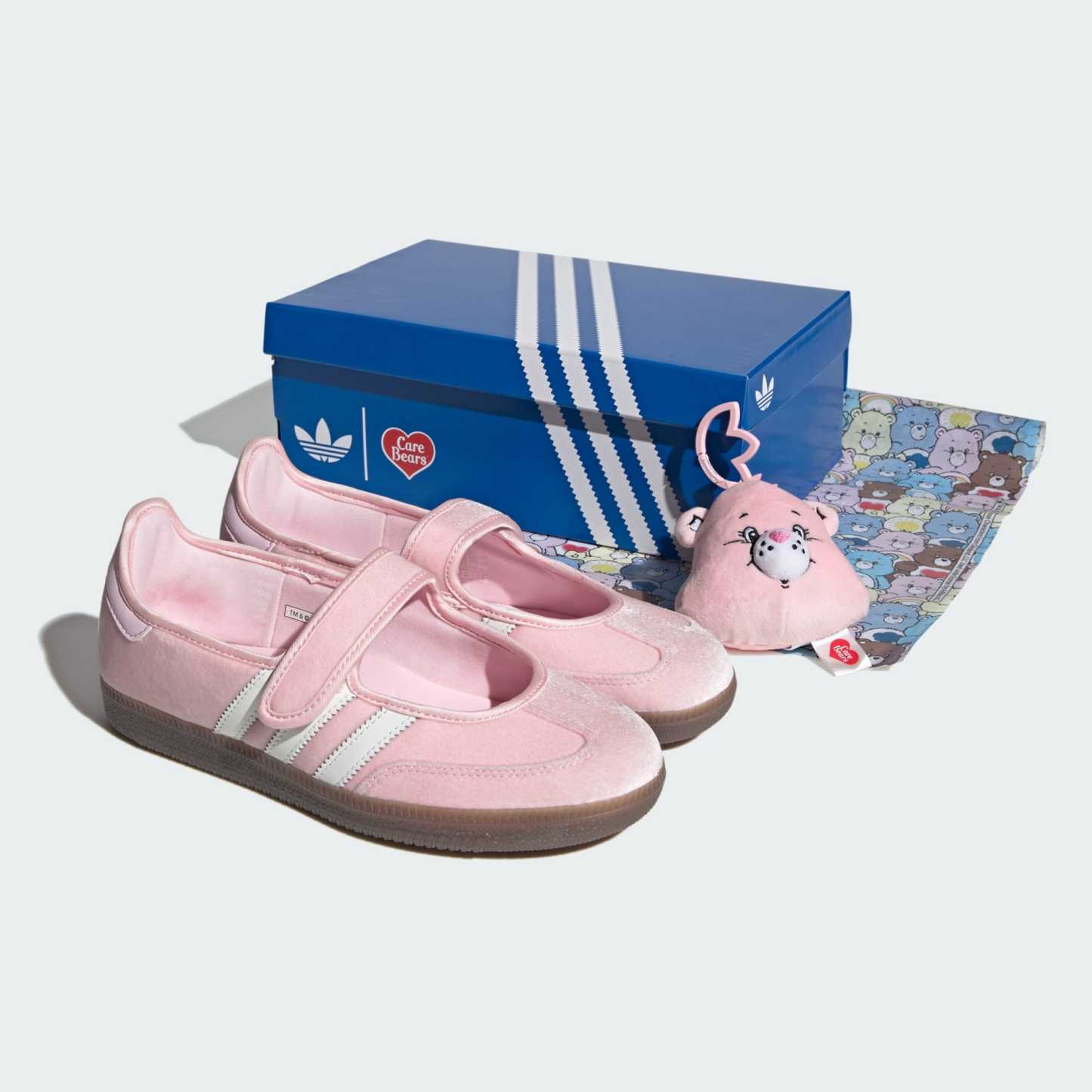 삼바 제인 - Clear Pink / Cloud White / Gum
