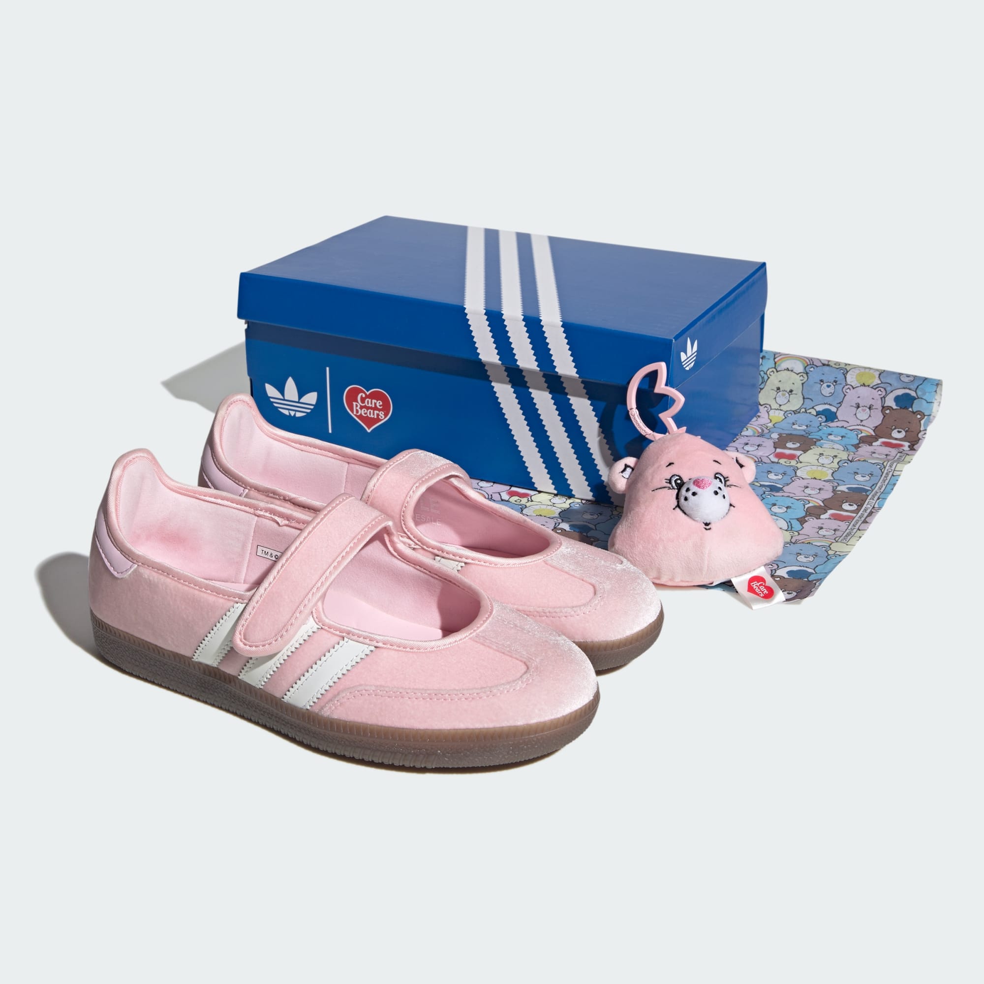 삼바 제인 - Clear Pink / Cloud White / Gum