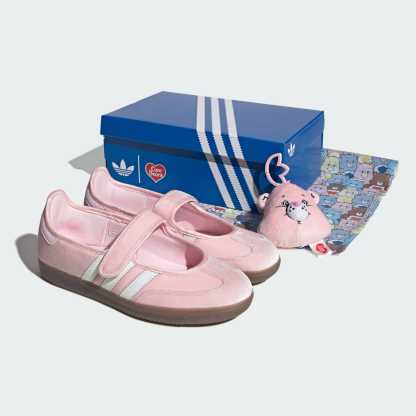 삼바 제인 - Clear Pink / Cloud White / Gum