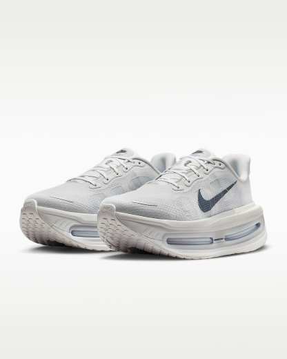 나이키 보메로 프리미엄 남성 로드 러닝화 - 오프 화이트/그레이 포그/울프 그레이/다크 옵시디언