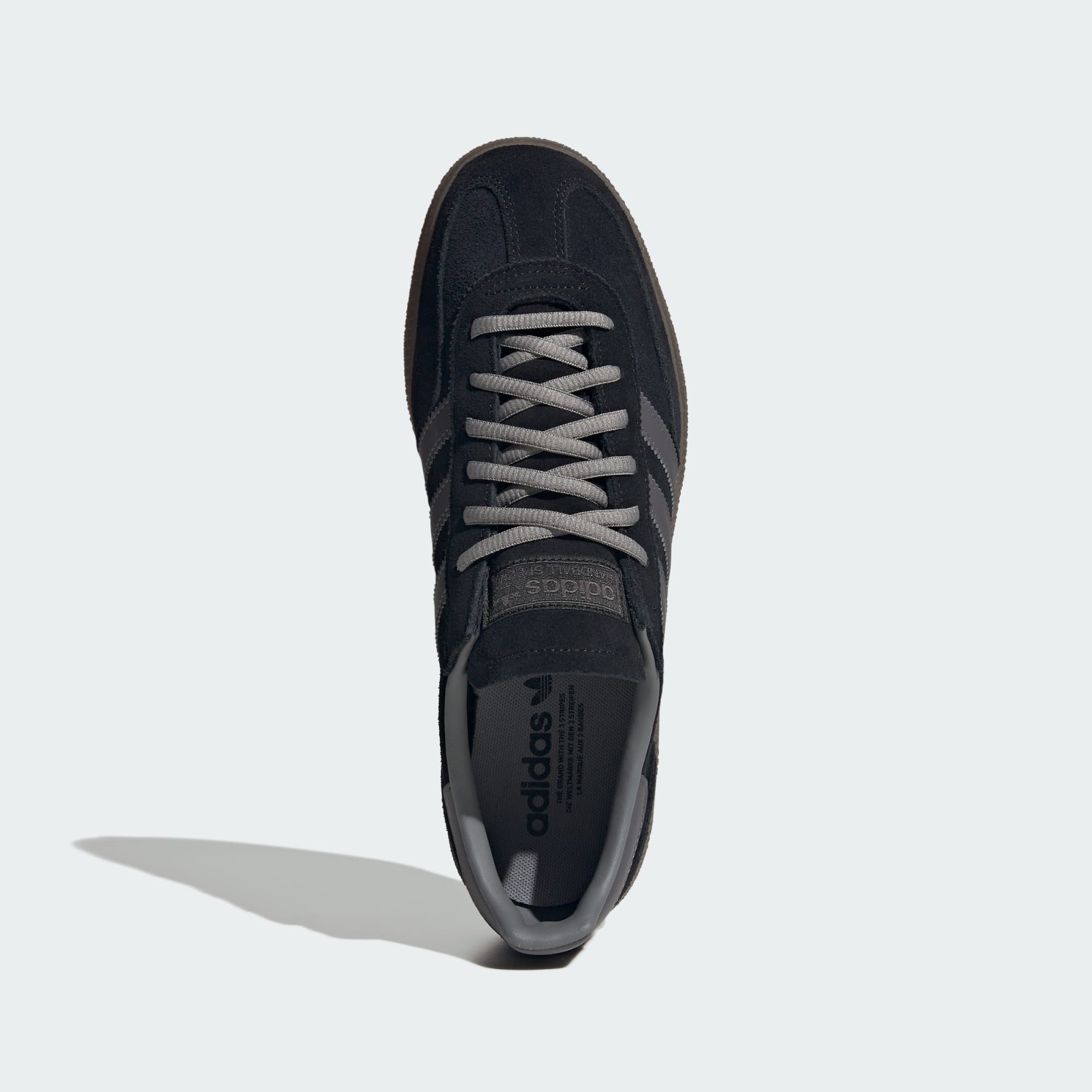 핸드볼 스페지알 - Core Black / Grey Strata / Gum - KZ6707 - Top Portrait View