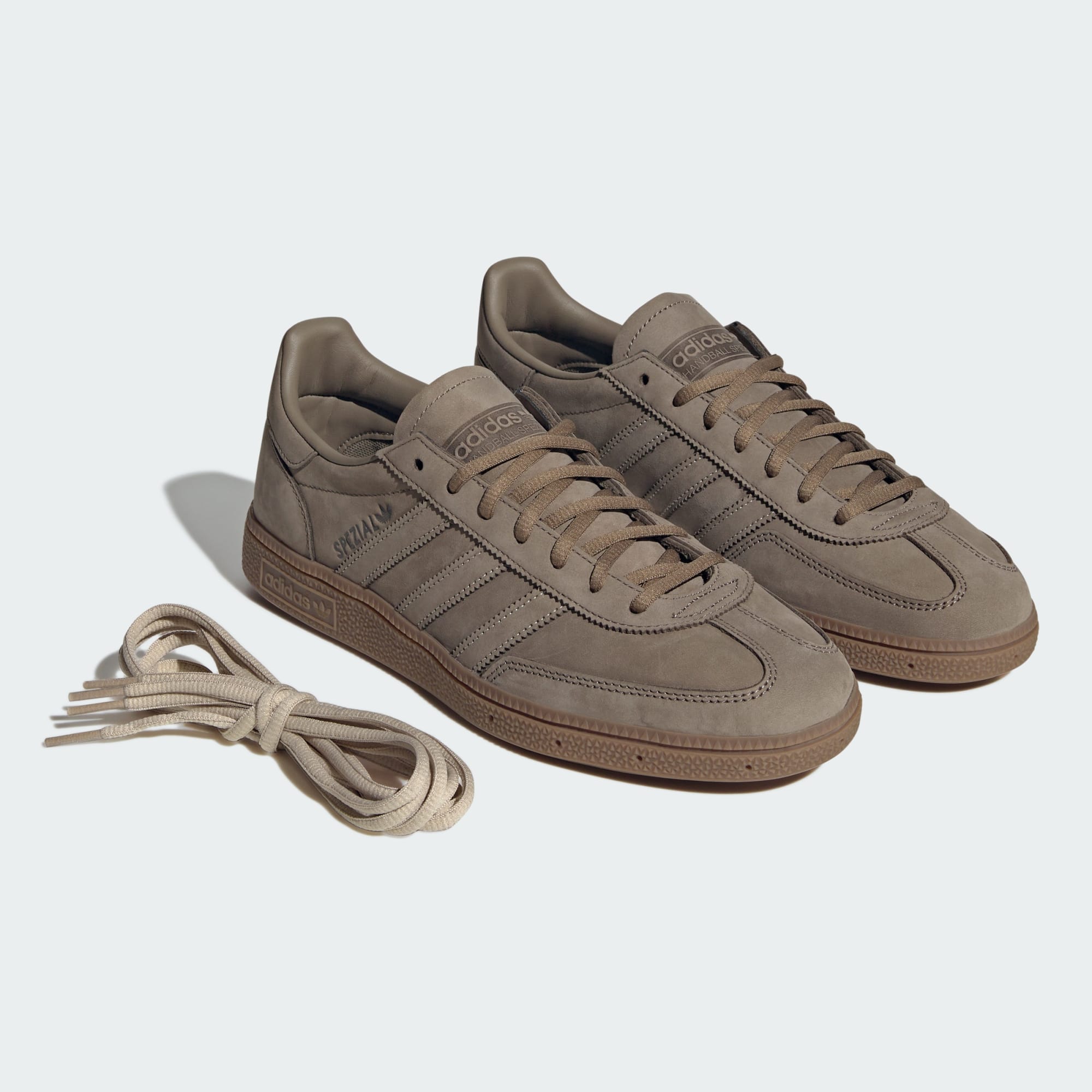 핸드볼 스페지알 - Blanch Brown / Blanch Brown / Gum - KJ9852 - Laces View