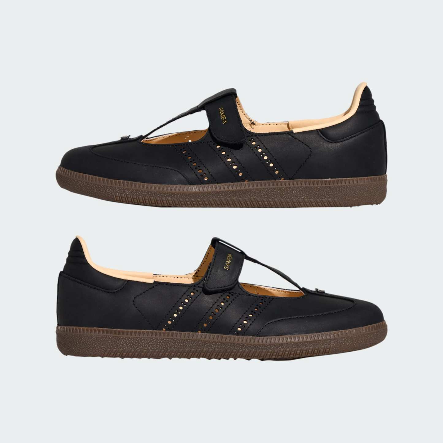 삼바 제인 - Core Black / Crystal Sand / Gum