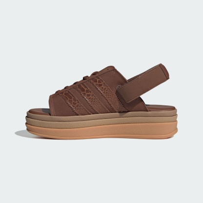 가젤 볼드 샌들 - Preloved Brown / Preloved Brown / Gold Metallic