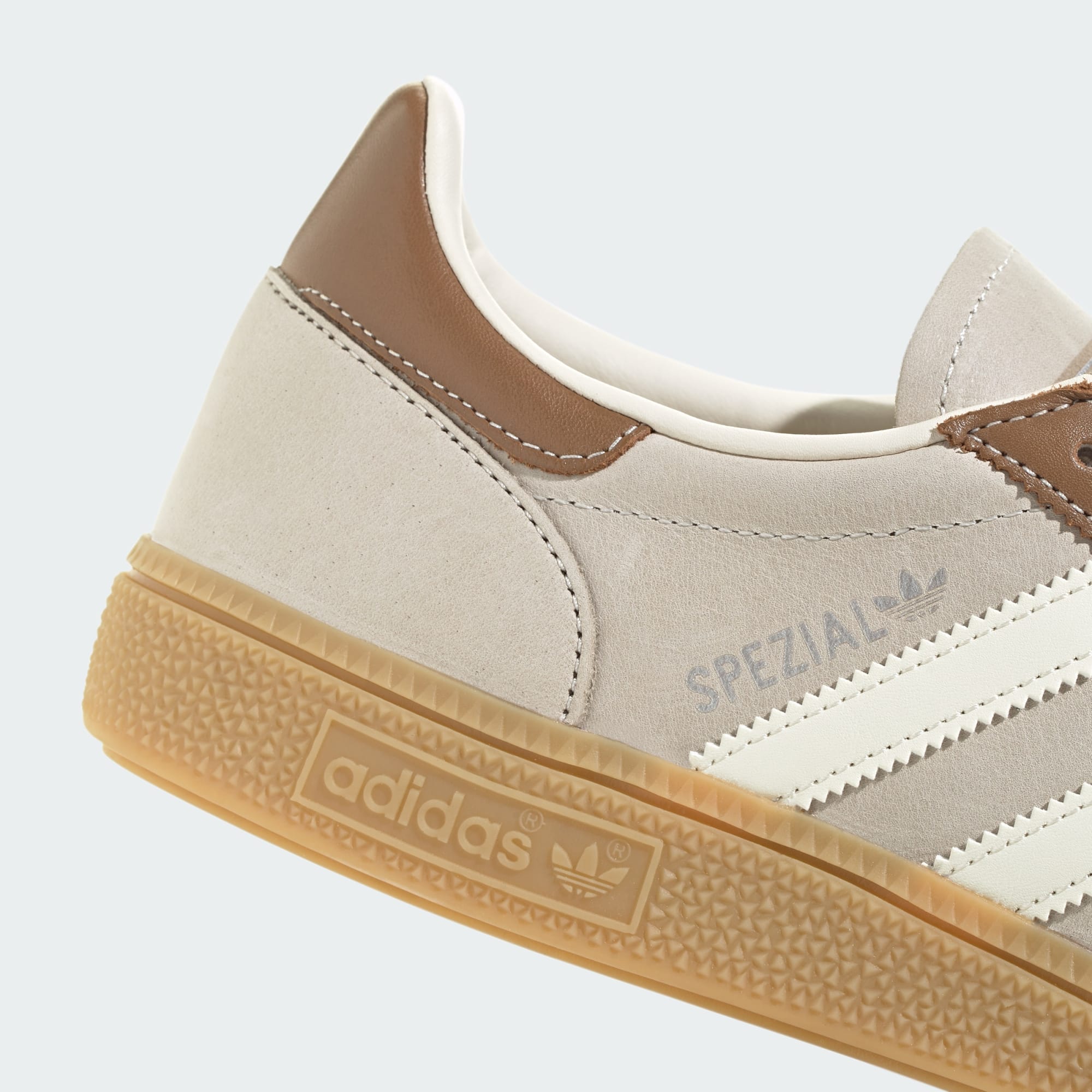 핸드볼 스페지알 - Khaki Three / Cream White / Brown Desert - KJ7418 - Detail View 2