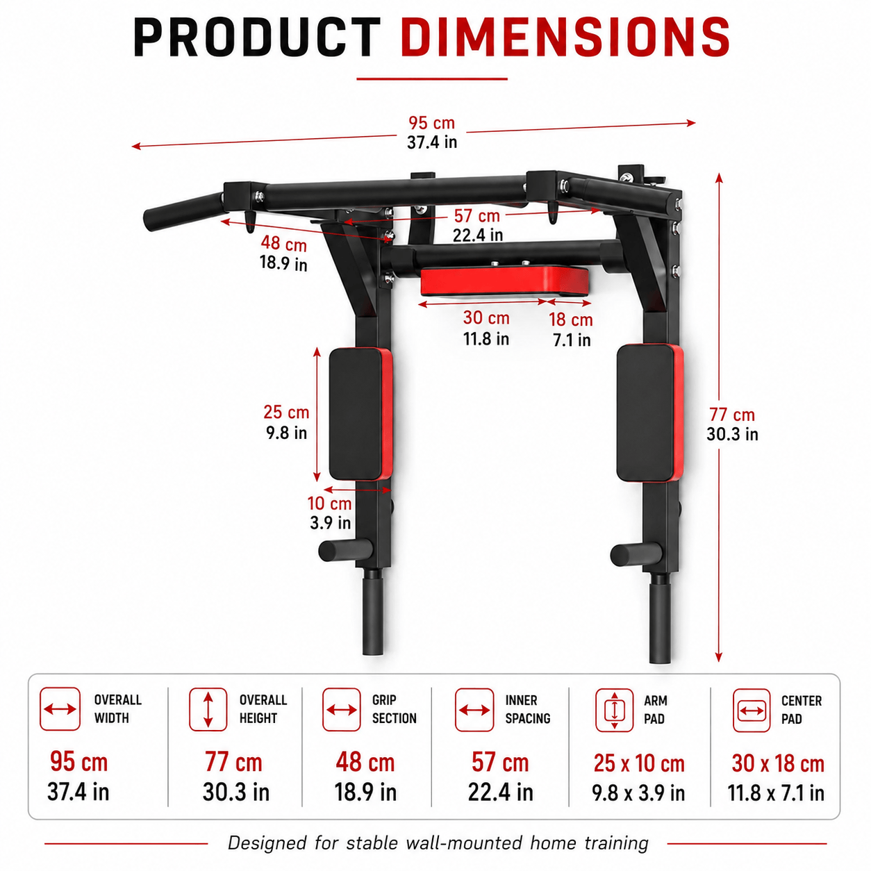 Pro Wall-Mounted Power Tower