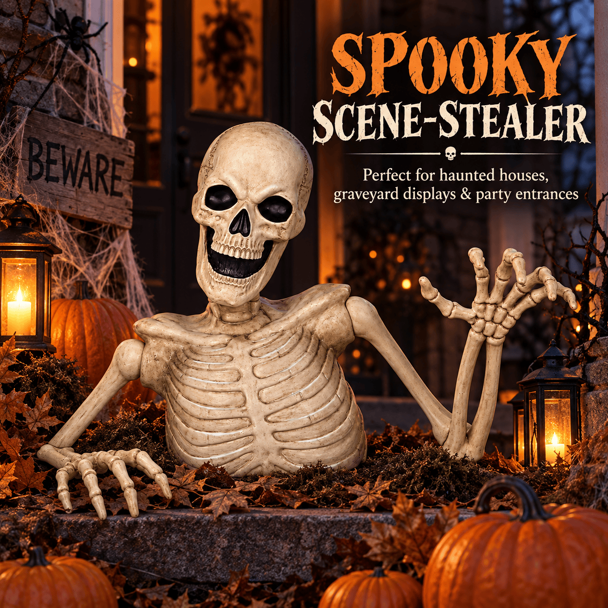 Giant Halloween Skeleton Groundbreaker