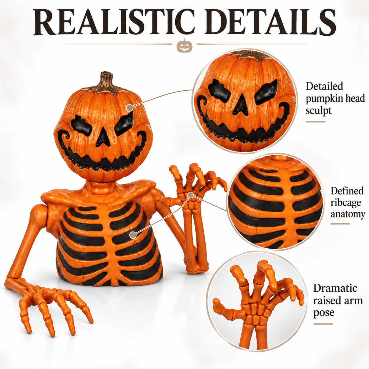 Giant Pumpkin Skeleton Groundbreaker