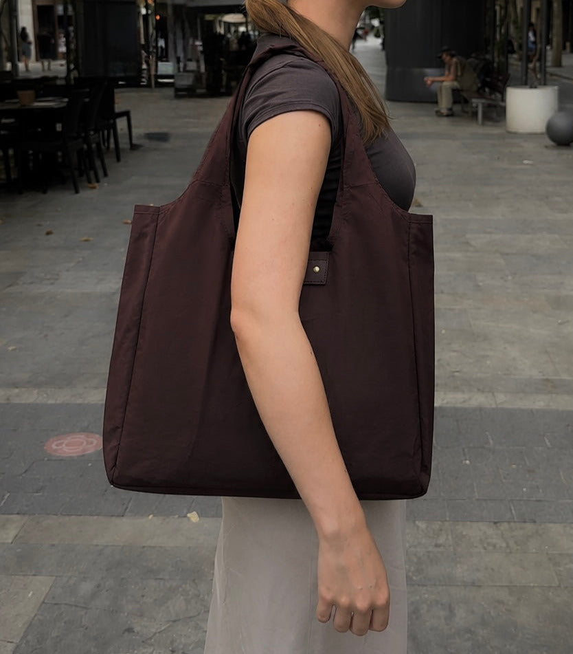 PocketFold Keychain Tote – Full-Size Foldable Everyday Bag