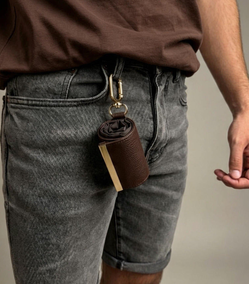 PocketFold Keychain Tote – Full-Size Foldable Everyday Bag