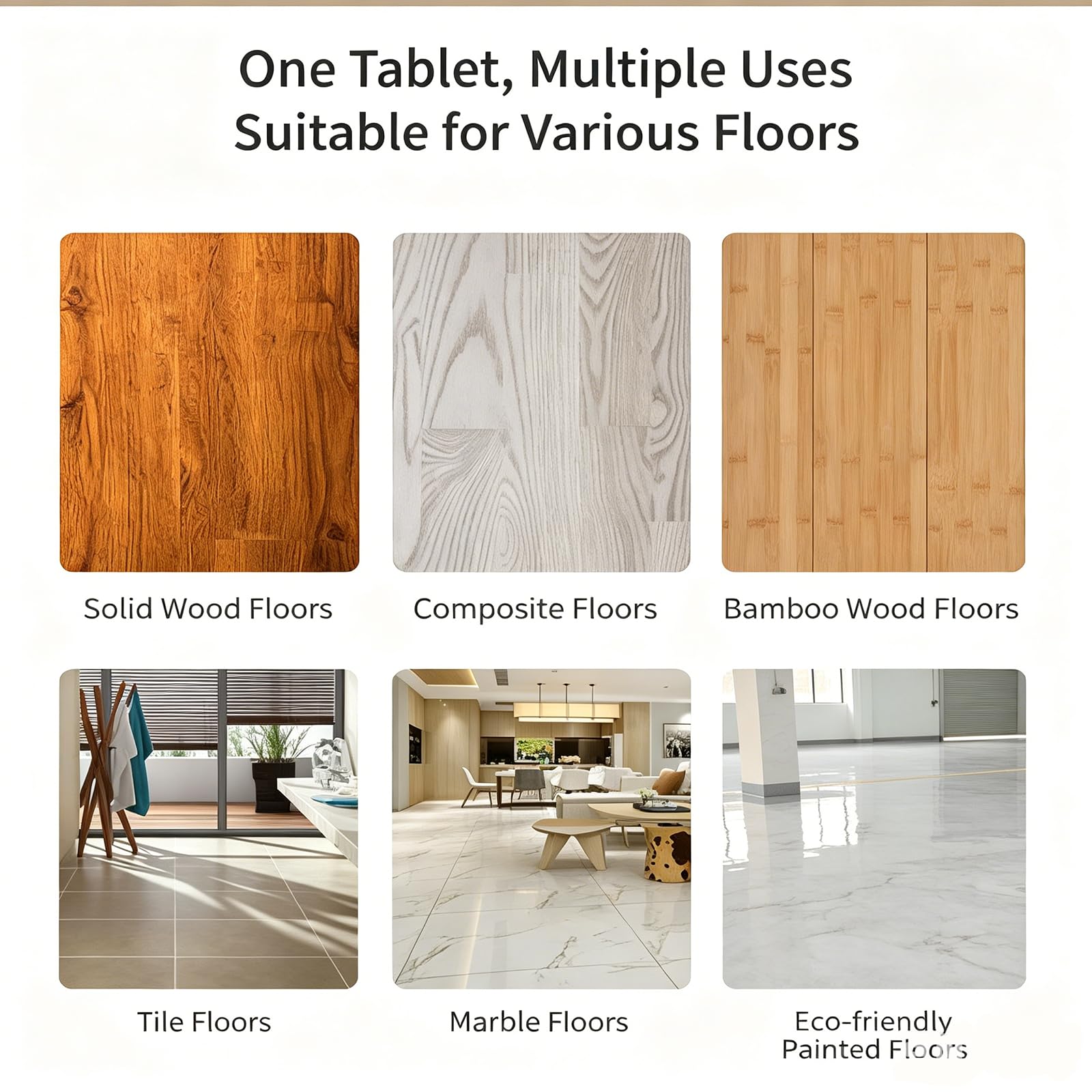 Multi-Surface Floor Cleaning Tablets –Concentrated Cleaner
