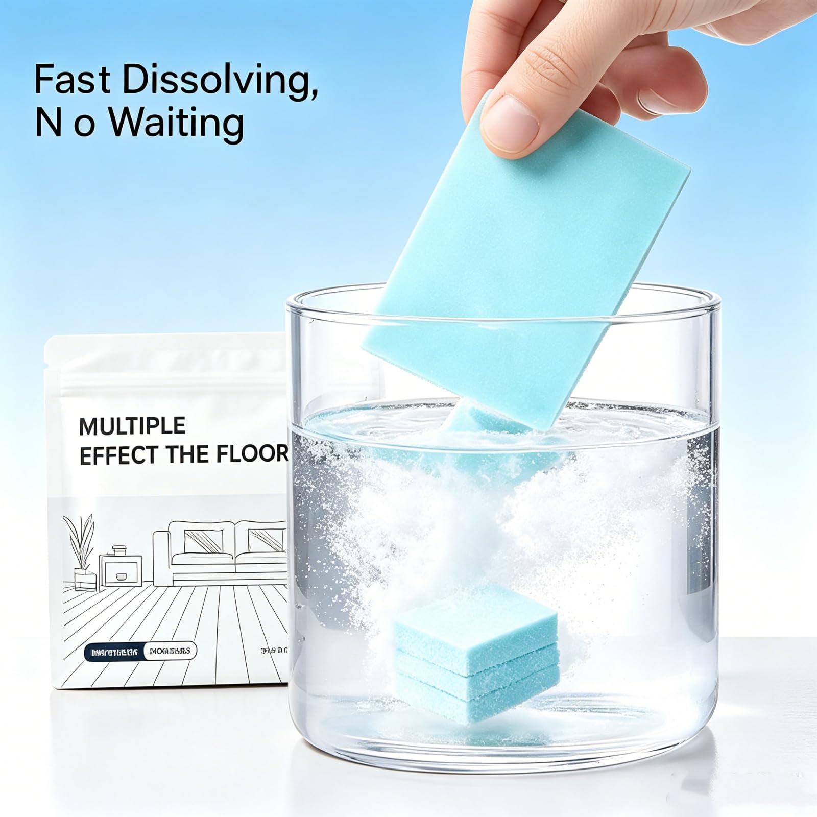 Multi-Surface Floor Cleaning Tablets –Concentrated Cleaner