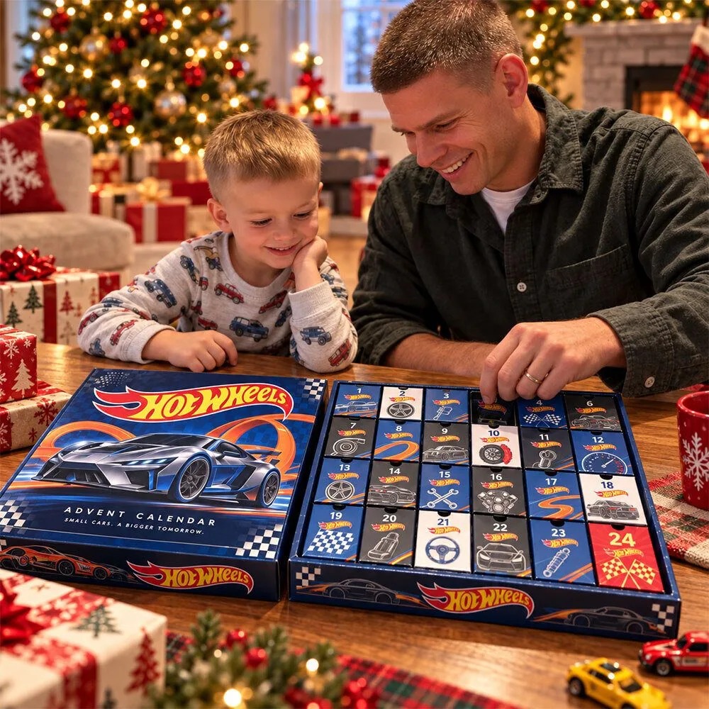 Wheels Advent Calendar 2026 Holiday Countdown Set