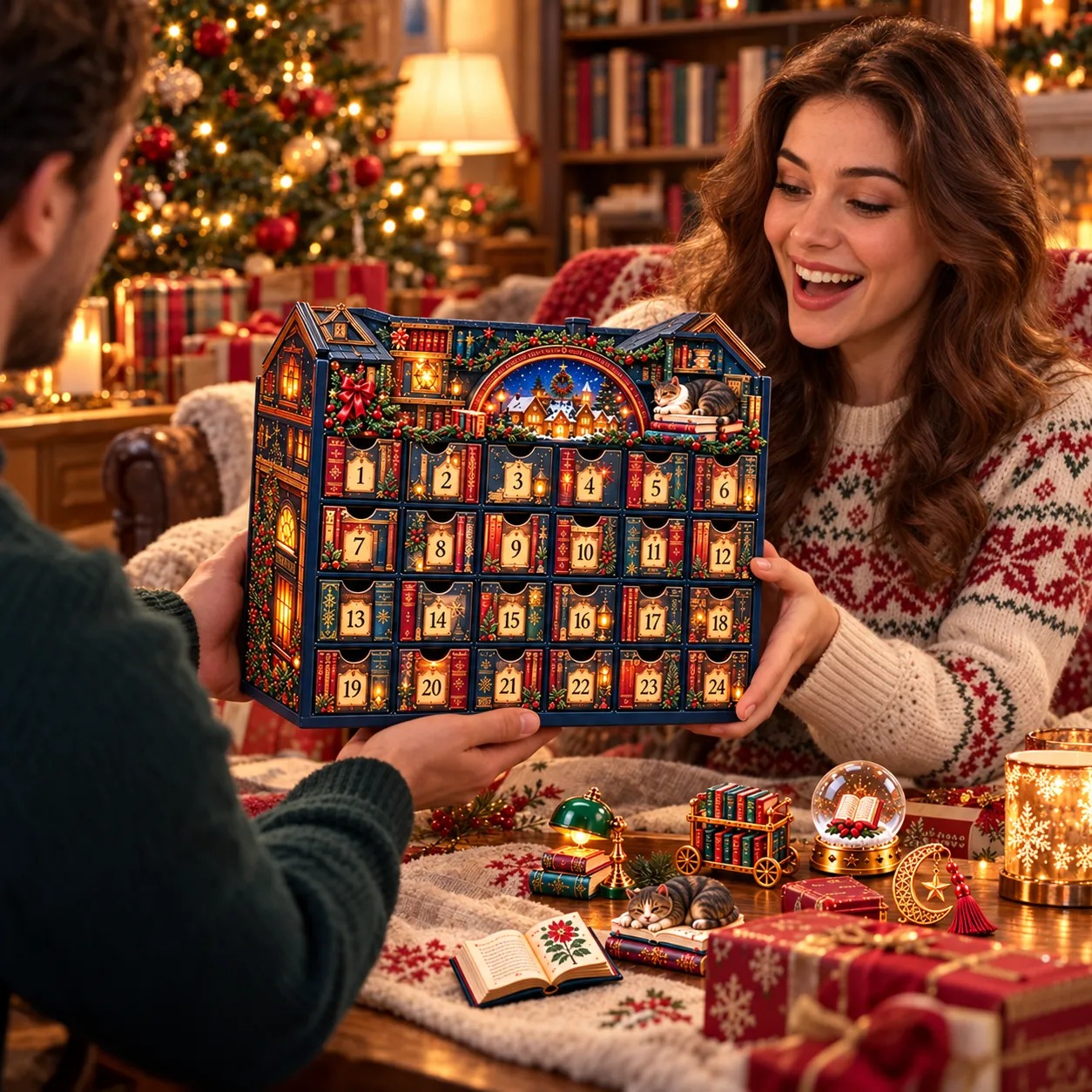 24 Nights of Bookish Joy — A Cozy Countdown for Reader