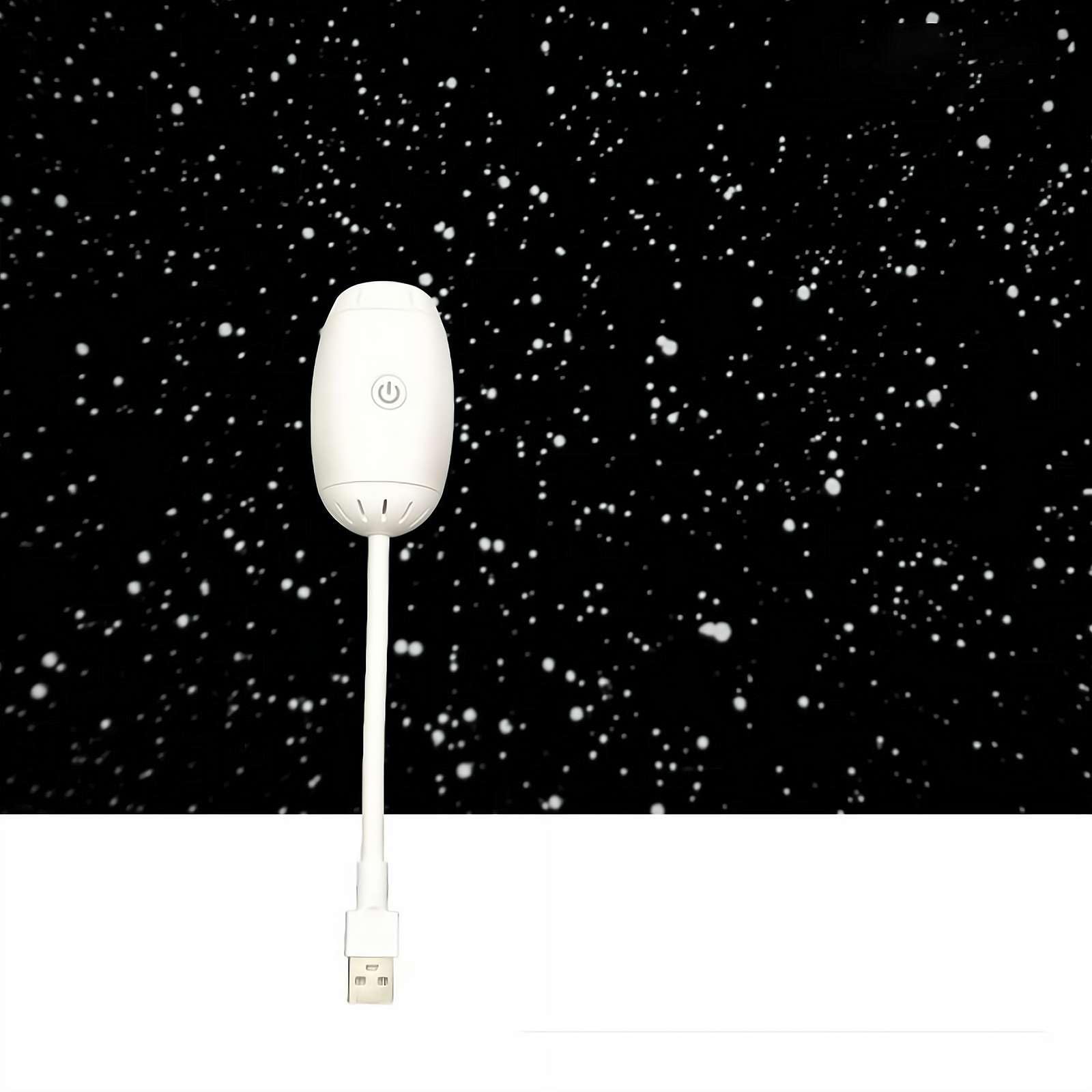 USB Galaxy Star Projector – Romantic Night Sky Light for Car & Bedroom