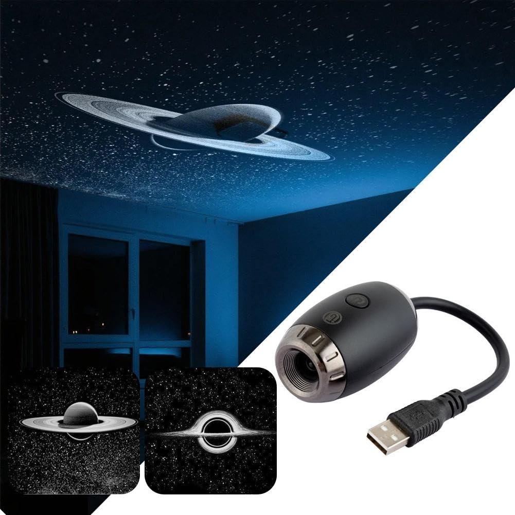 USB Galaxy Star Projector – Romantic Night Sky Light for Car & Bedroom