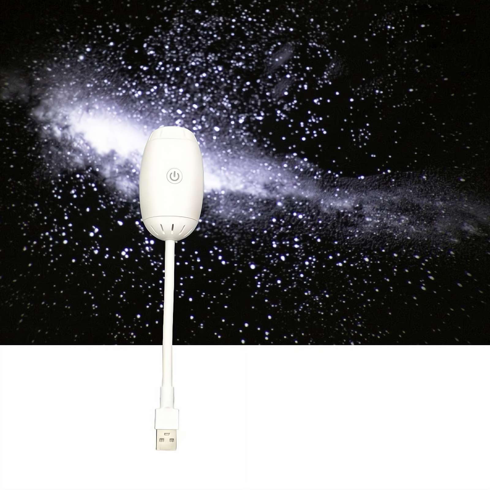 USB Galaxy Star Projector – Romantic Night Sky Light for Car & Bedroom