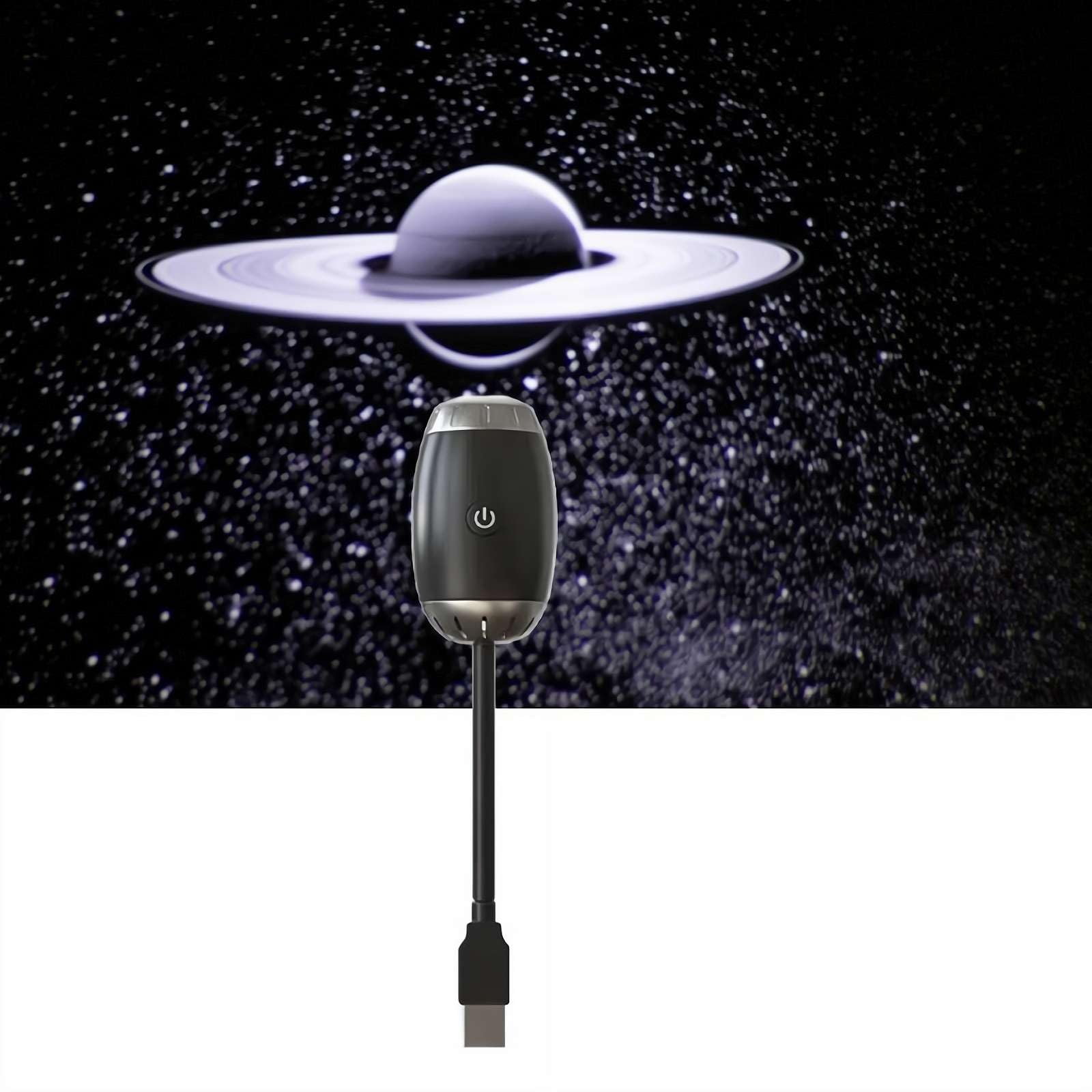 USB Galaxy Star Projector – Romantic Night Sky Light for Car & Bedroom