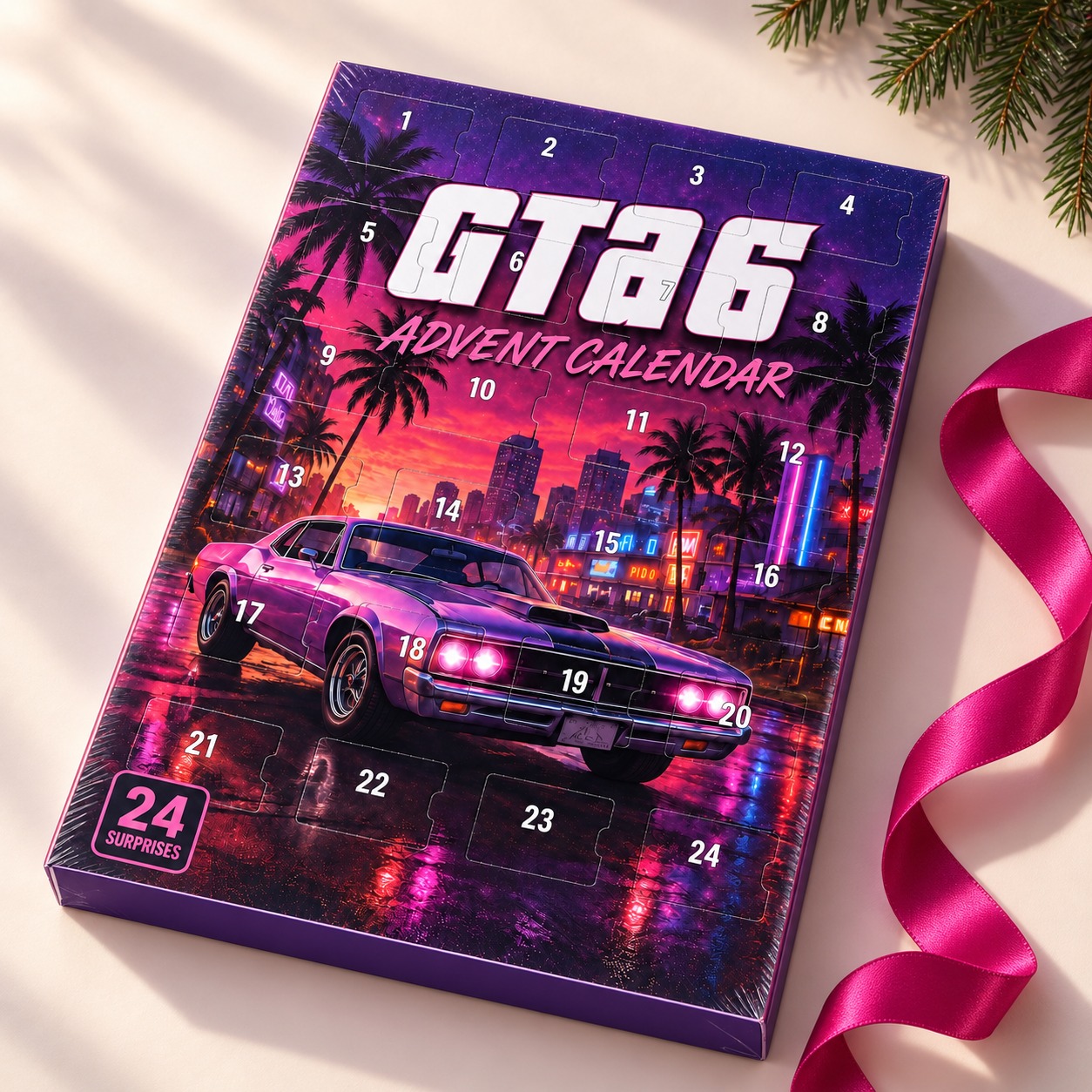 GTA Advent Calendar – 24 Days of Gaming-Inspired Collectibles