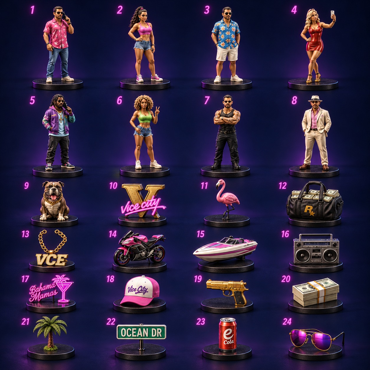 GTA Advent Calendar – 24 Days of Gaming-Inspired Collectibles