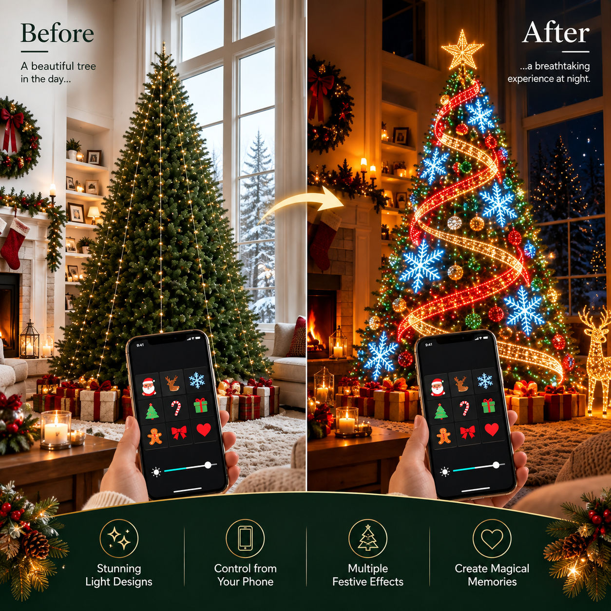 Smart Christmas Tree Lights