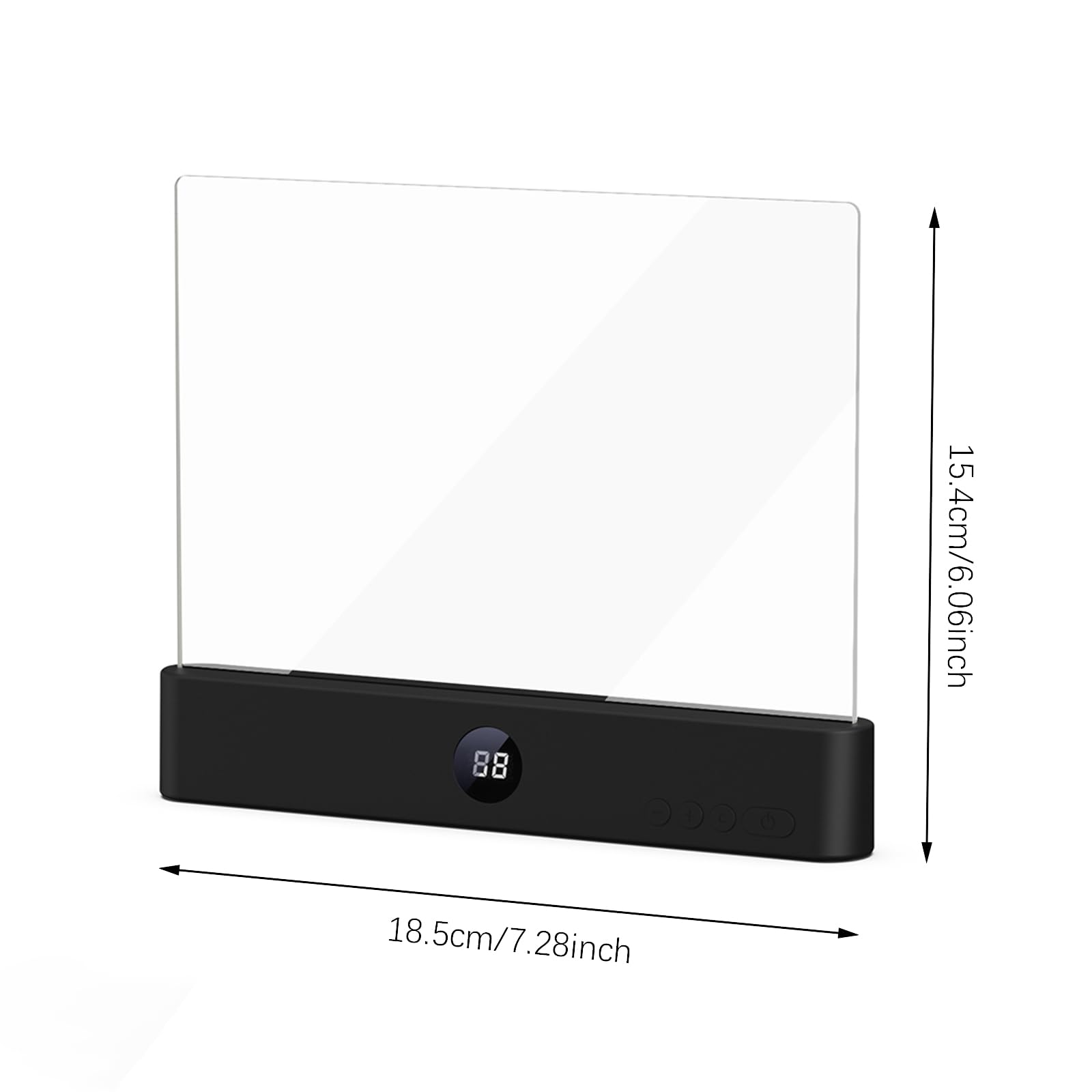 LED Book Light & Night Lamp – USB Rechargeable Reading Light with 3 Color Modes, Stepless Dimming & Timer