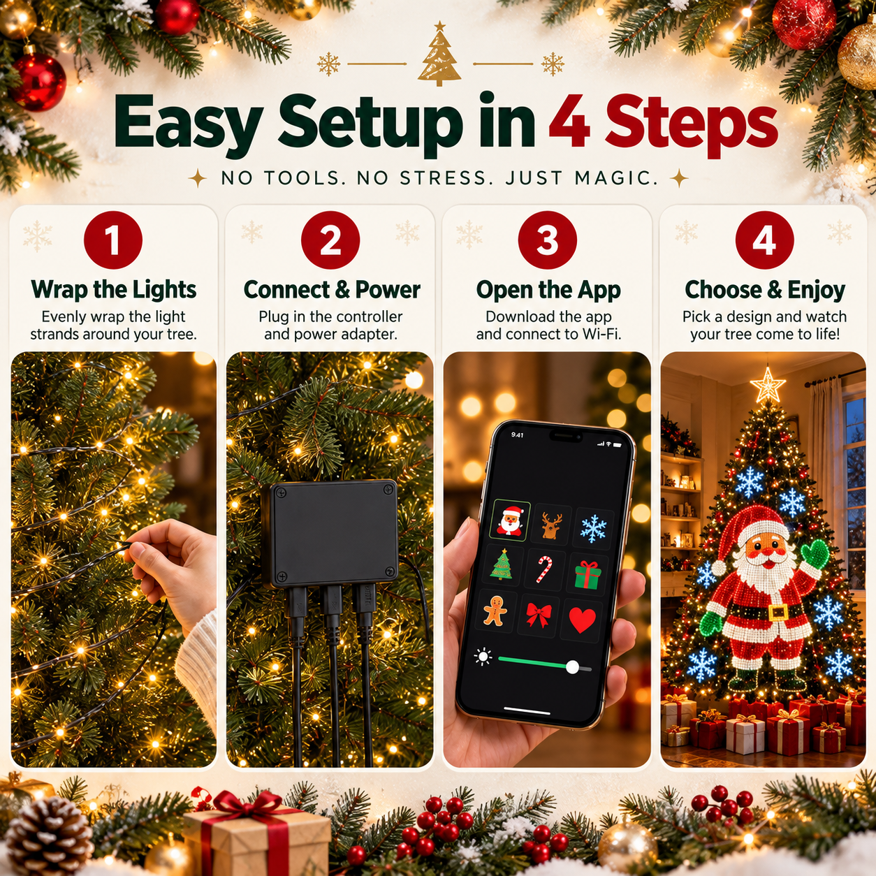 Smart Christmas Tree Lights