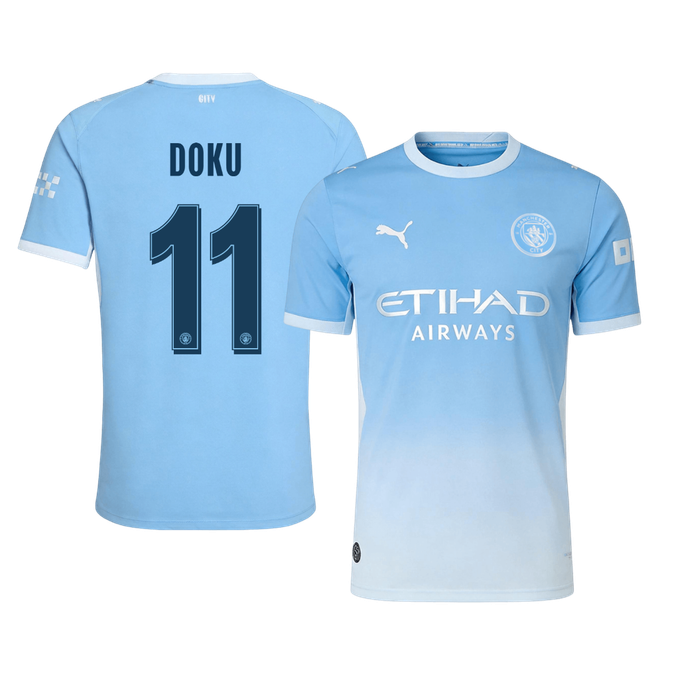Manchester City Heimtrikot 2026/27 – DOKU #11 – UCL (Spielerversion)