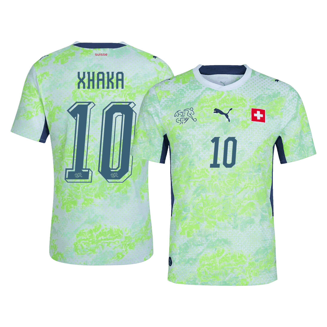 Nati World Cup Player Version Trikot Auswärts 2026 XHAKA #10 Slim Fit