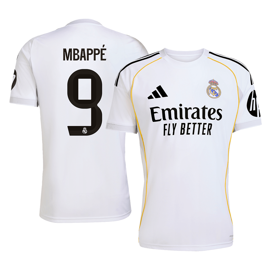 Los Blancos Trikot Heim 2025/26 MBAPPÉ #9 [PREMIUM]