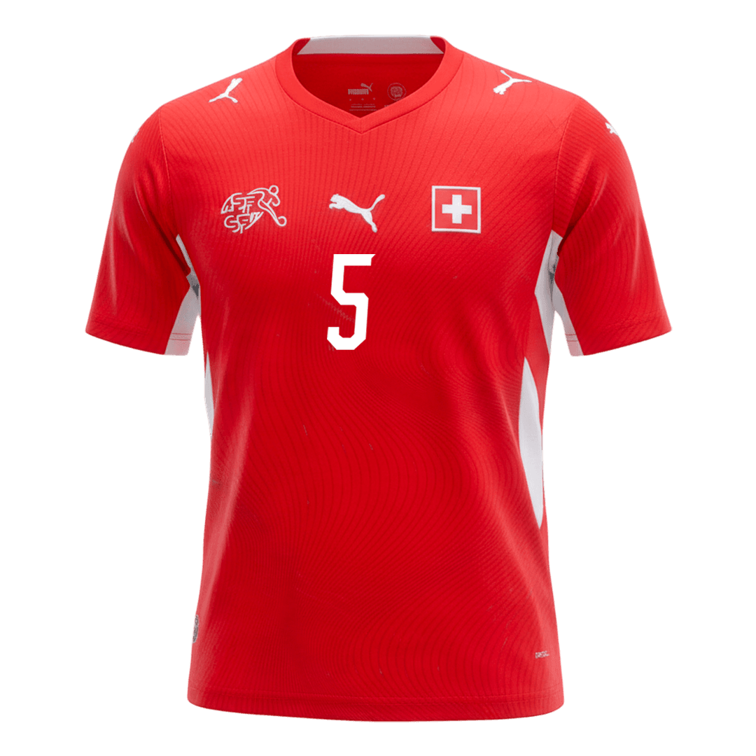 Nati World Cup Trikot Heim 2026 AKANJI #5 – Bild 9