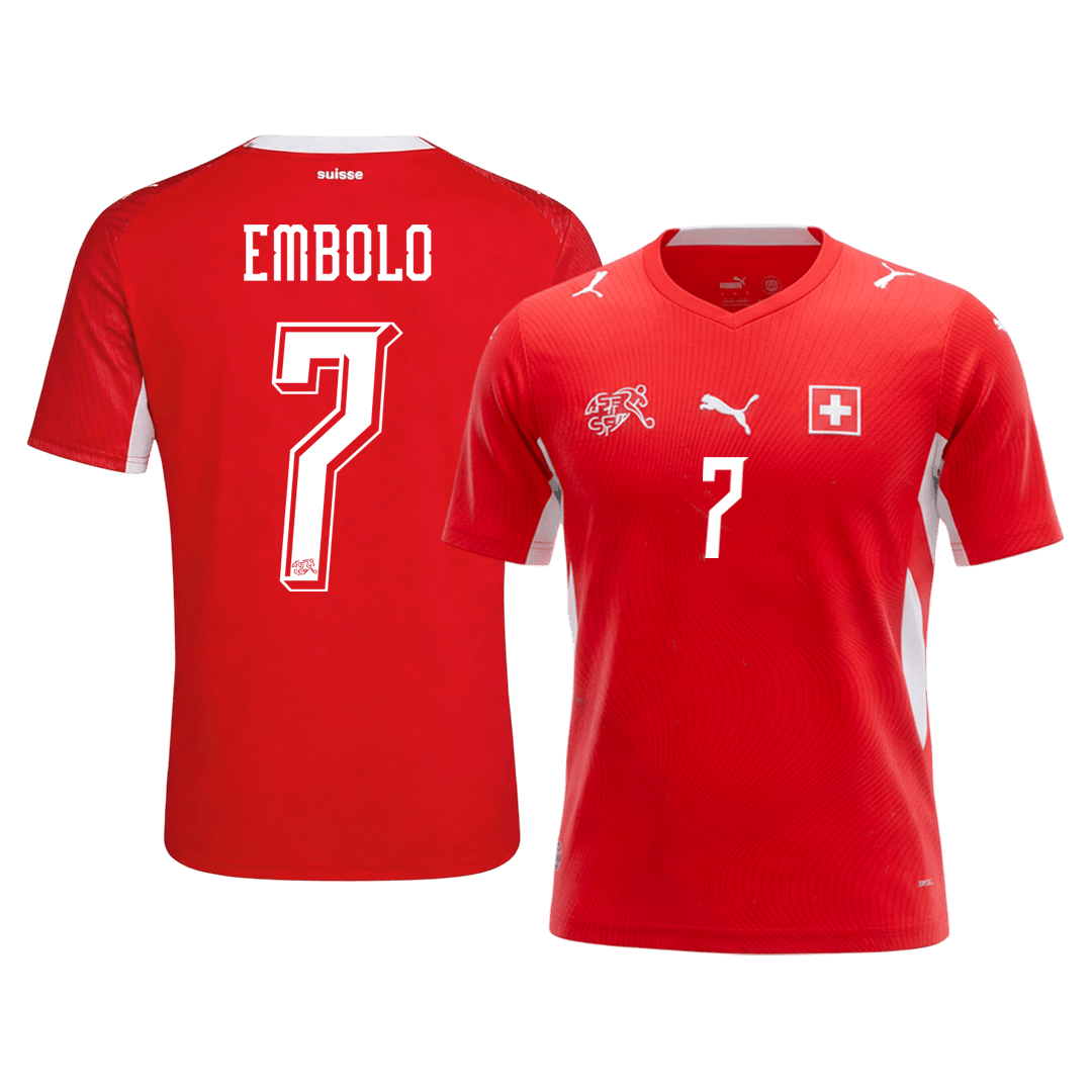 Nati World Cup Trikot Heim 2026 EMBOLO #7
