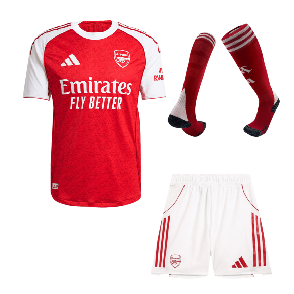 Die Gunners Player Version Trikot Komplett-Set Heim 2025/26 Slim Fit