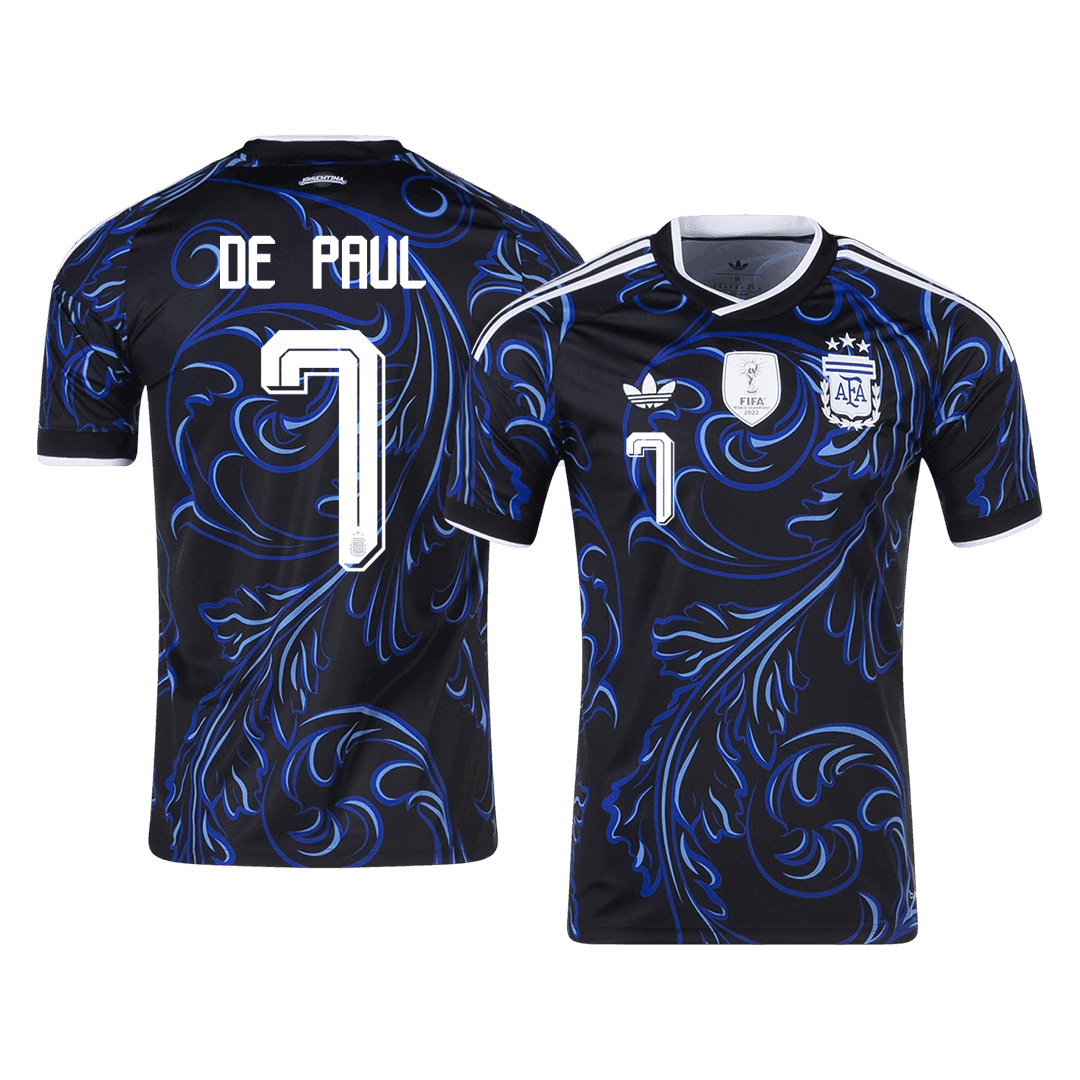 Argentina World Cup Trikot Auswärts 2026 DE PAUL #7