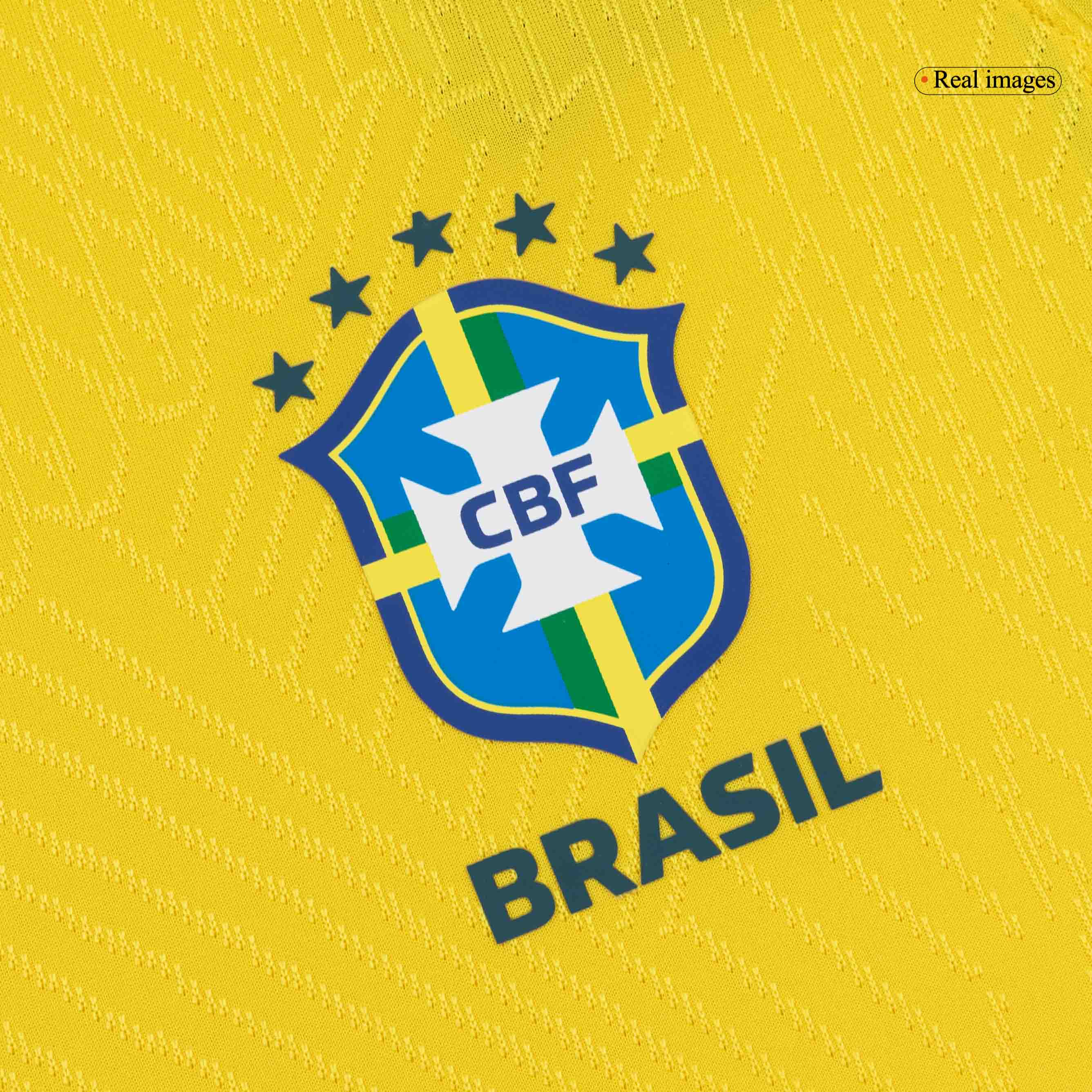 Brazil World Cup Player Version Trikot Heim 2026 Slim Fit – Bild 5