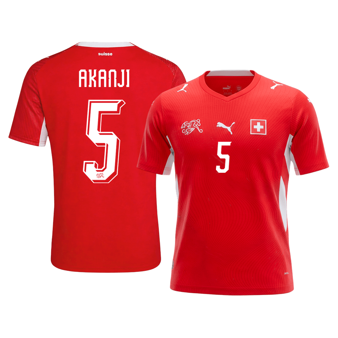 Nati World Cup Trikot Heim 2026 AKANJI #5