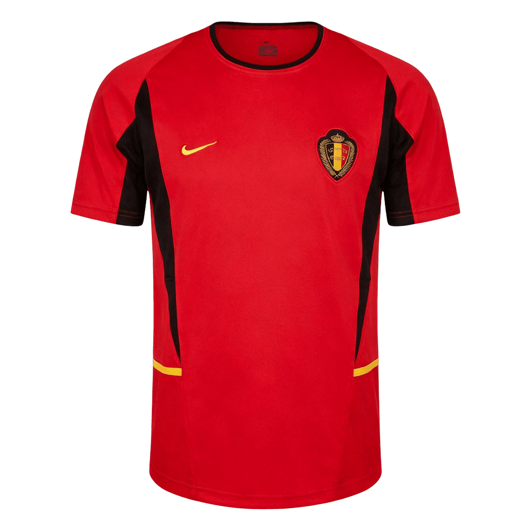 Belgium World Cup Retro Trikot Heim 2002