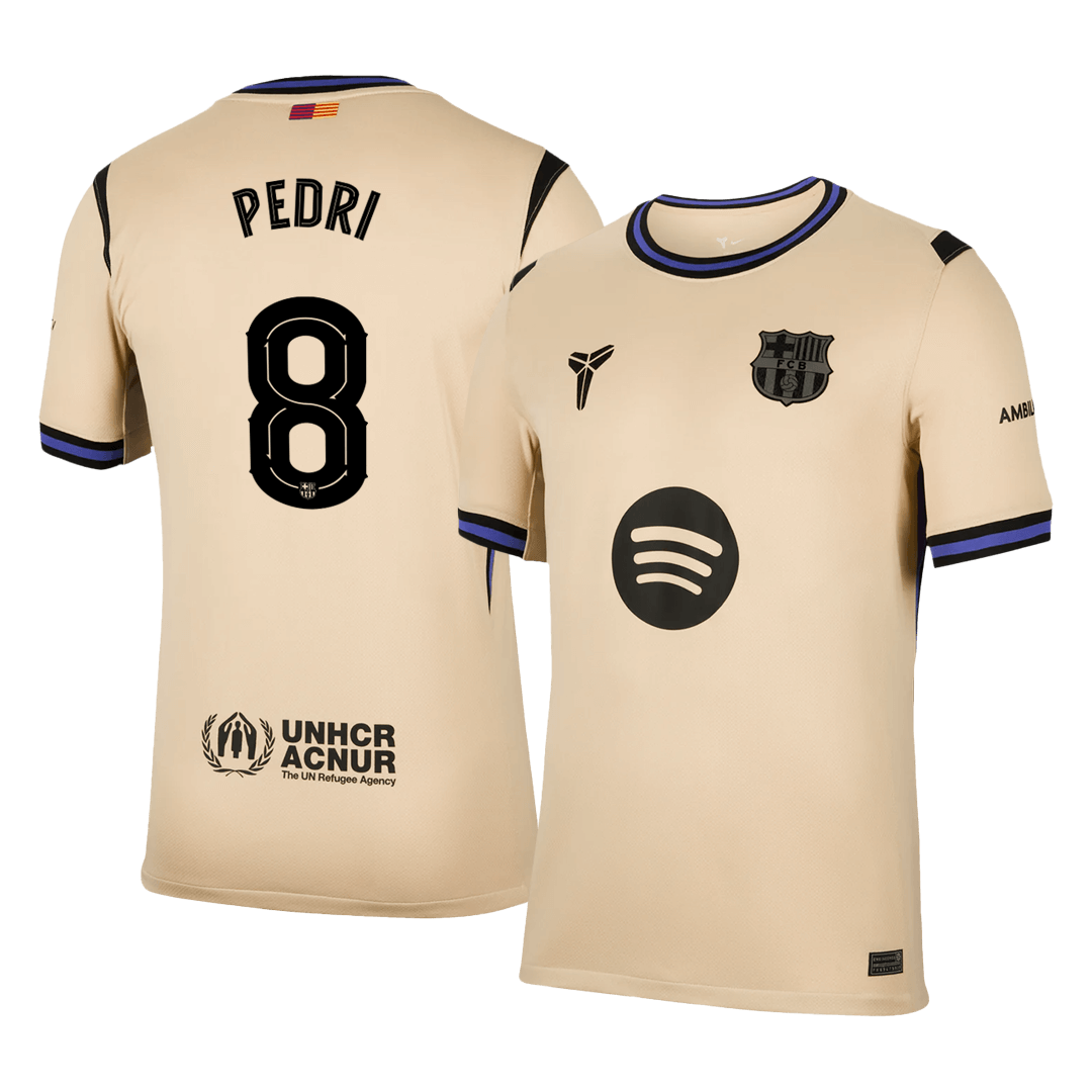 Barcelona Trikot Auswärts 2025/26 UCL PEDRI #8