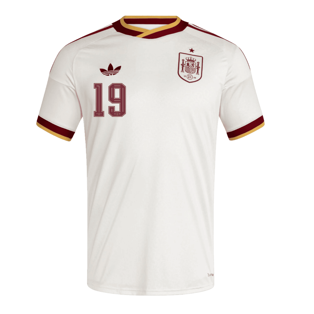 Spain World Cup Trikot Auswärts 2026 LAMINE YAMAL #19 – Bild 2