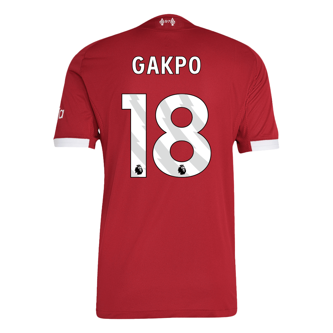 Liverpool Player Version Trikot Heim 2025/26 GAKPO #18 Slim Fit – Bild 10
