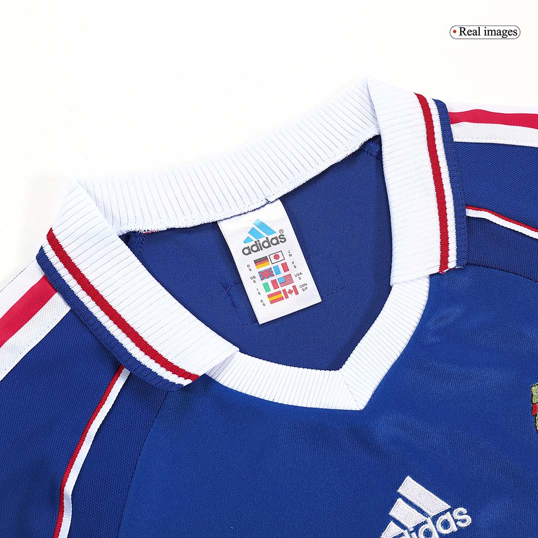 France Retro Trikot Heim 1998 – Bild 8