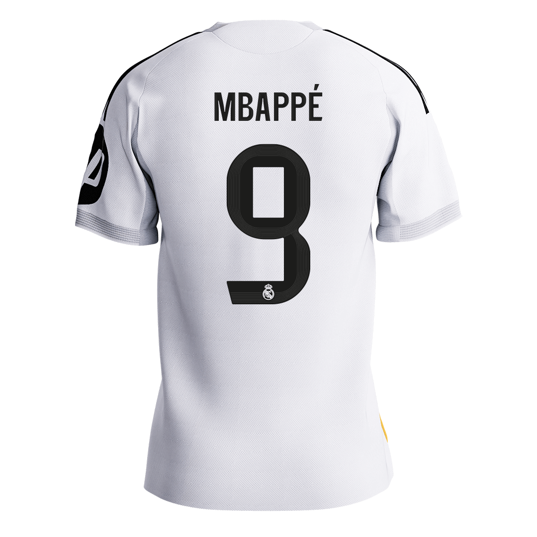 Los Blancos Player Version Trikot Heim 2025/26 MBAPPÉ #9 Slim Fit [PREMIUM] – Bild 9