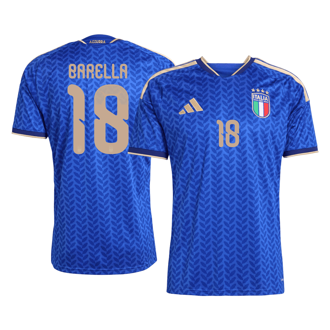 Italy World Cup Trikot Heim 2026 BARELLA #18 [PREMIUM]