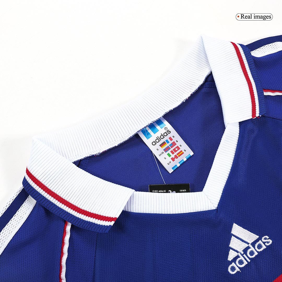 France World Cup Retro Trikot Heim 1998 – Bild 7