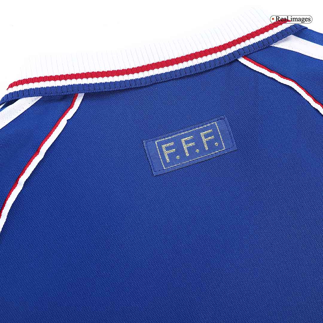 France Retro Trikot Heim 1998 – Bild 2
