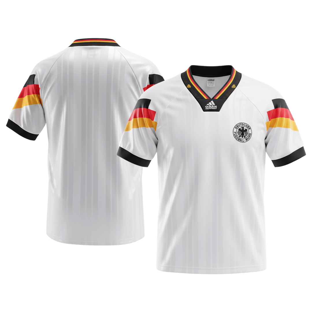 Germany Retro Trikot Heim 1992 – Bild 7