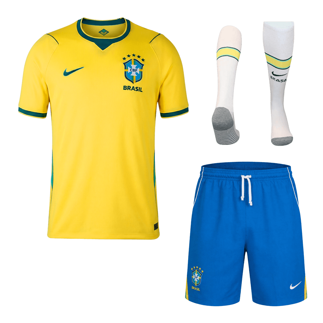 Brazil World Cup Trikot Komplett-Set Heim 2026